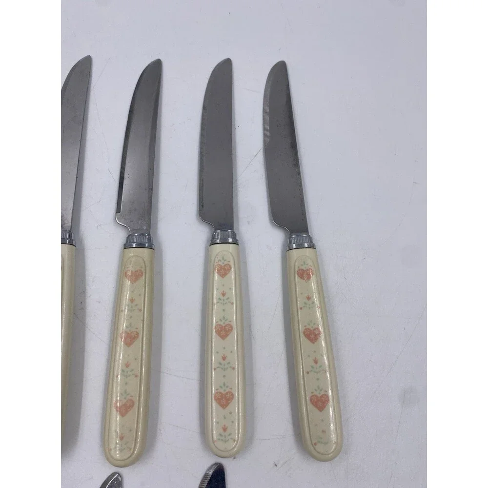Vintage Corelle Forever Yours 8 Piece Butter Knife Set Hong Kong